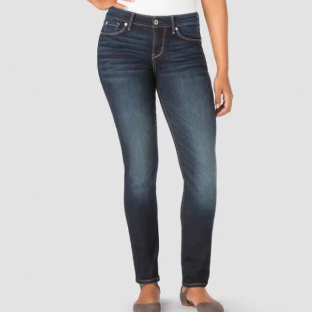 Levi's Denizen Essential Stretch Mid-Rise Slim Jeans Size 18S NWT